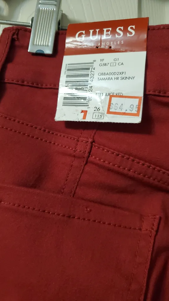 Guess High Rise Skinny Jeans image indicator(5)