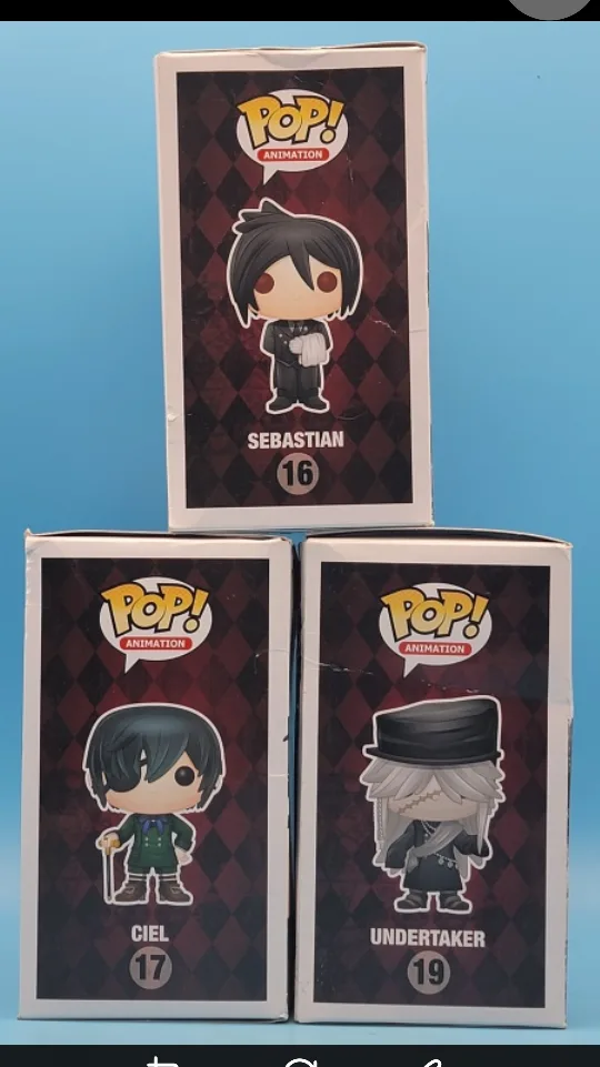 🥳NEW🤩 Funko Pop BLACK BUTLER Figures Vaulted (discontinued) image indicator(3)