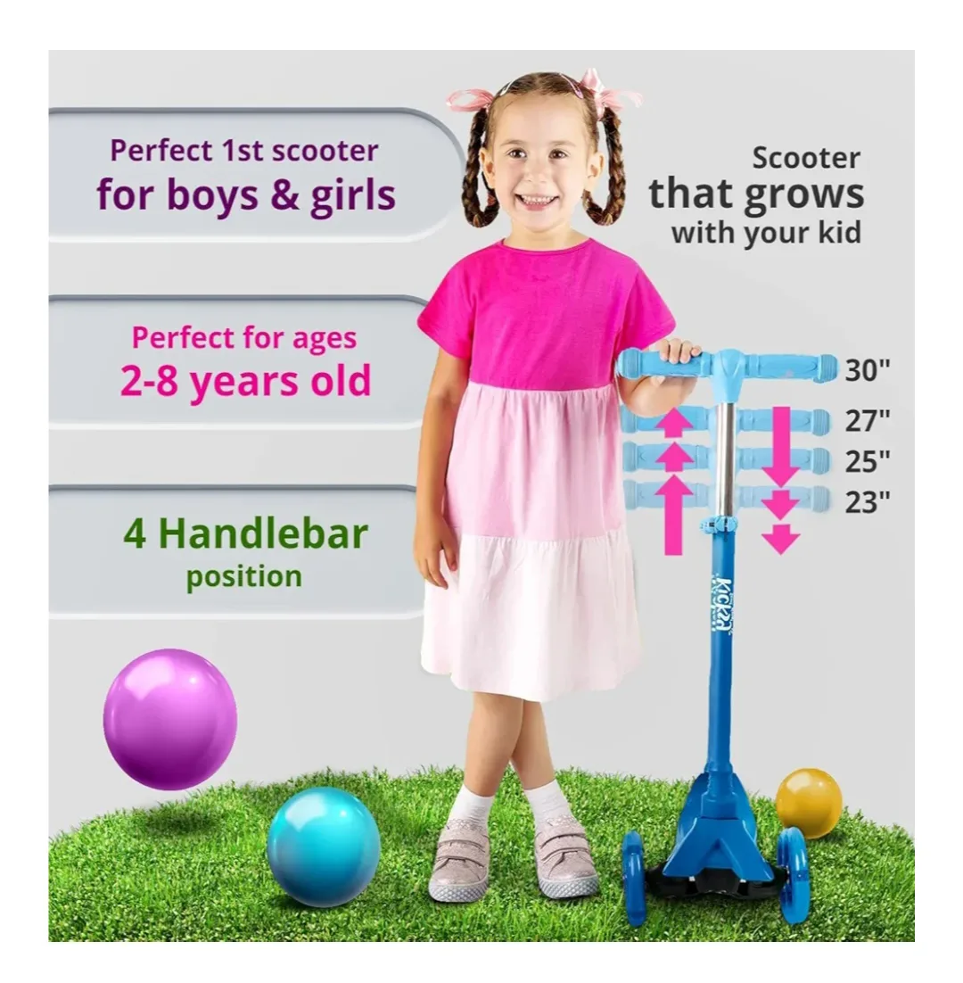 New Kickskoter Mini Scooter - Orange image indicator(4)