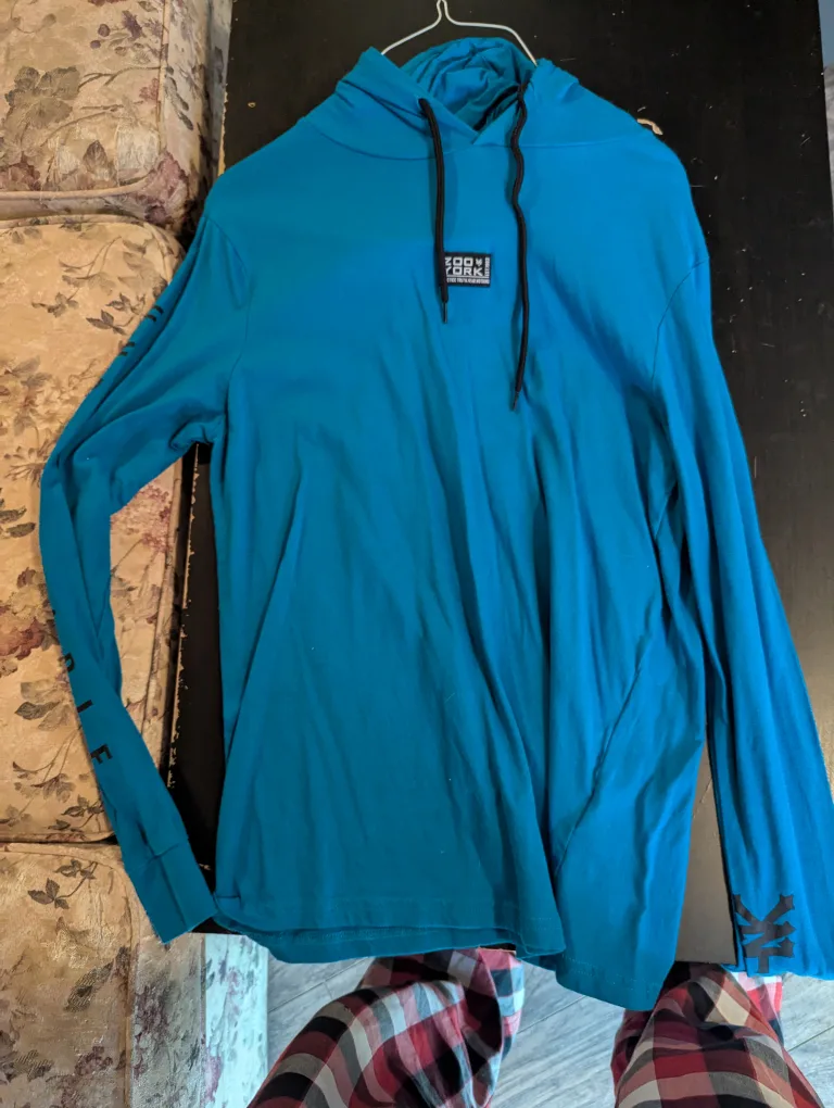 Zoo York Blue Hoodie - Size L