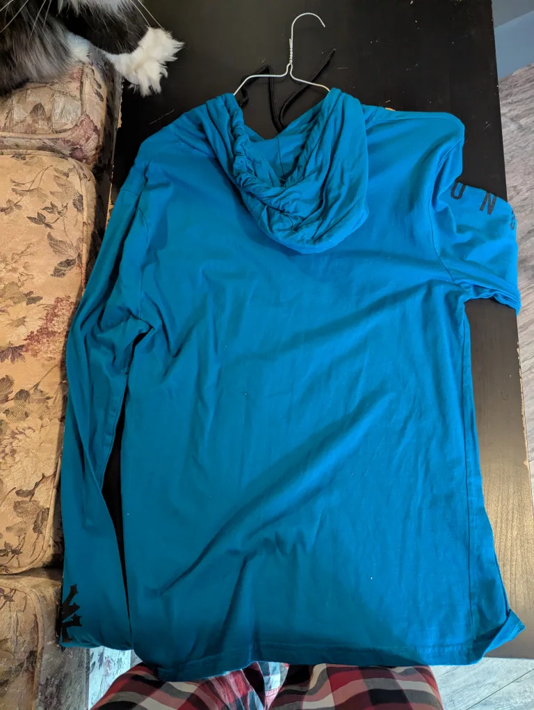 Zoo York Blue Hoodie - Size L image indicator(3)