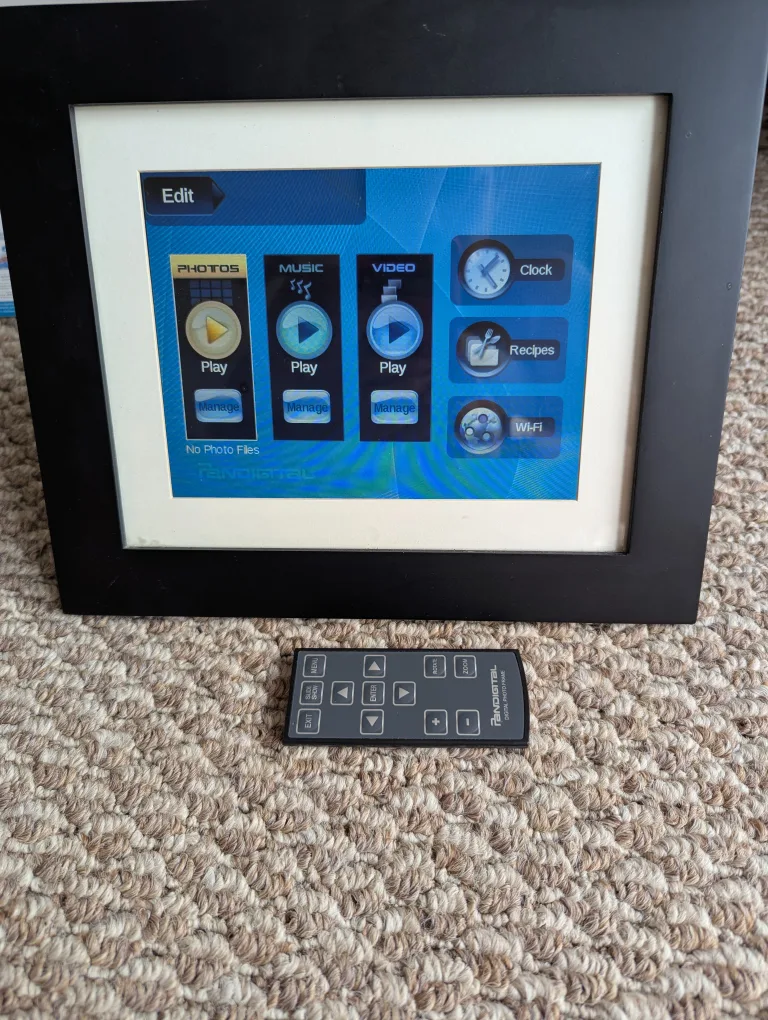 Pandigital Digital Photo Frame CASH ONLY SERIOUS BUYERS ONLY image indicator(9)