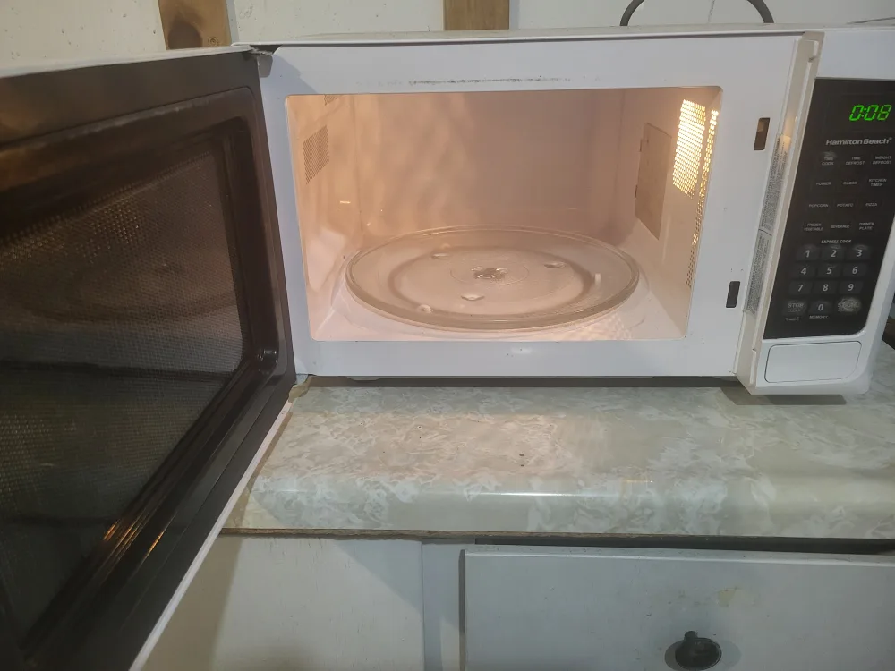 Hamilton Beach White Microwave Oven image indicator(2)