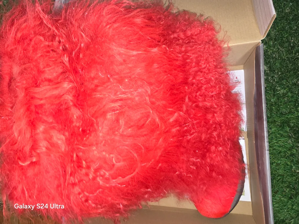 BEAR PAW Red Furry Boots image indicator(2)