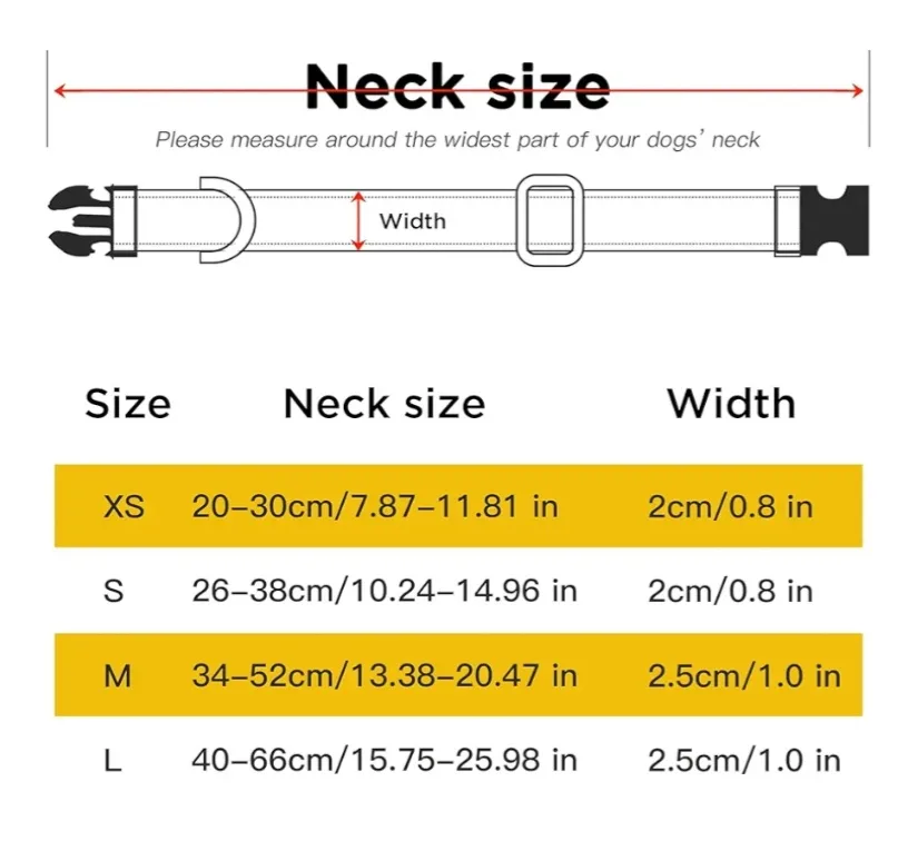 Gray Reflective Dog Collar, Size M and L image indicator(2)