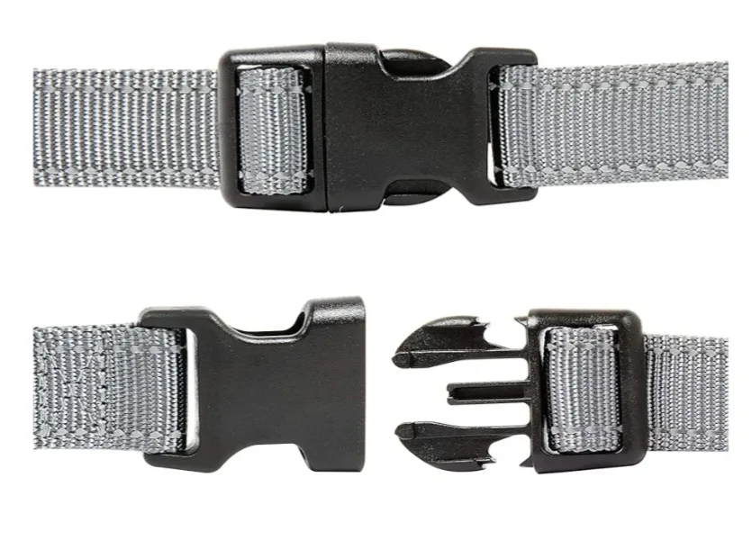 Gray Reflective Dog Collar, Size M and L image indicator(6)