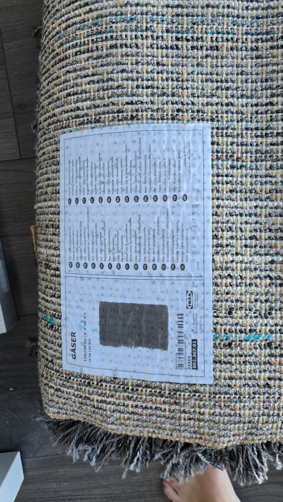 IKEA GÄSER Rug 133x195 cm image indicator(4)