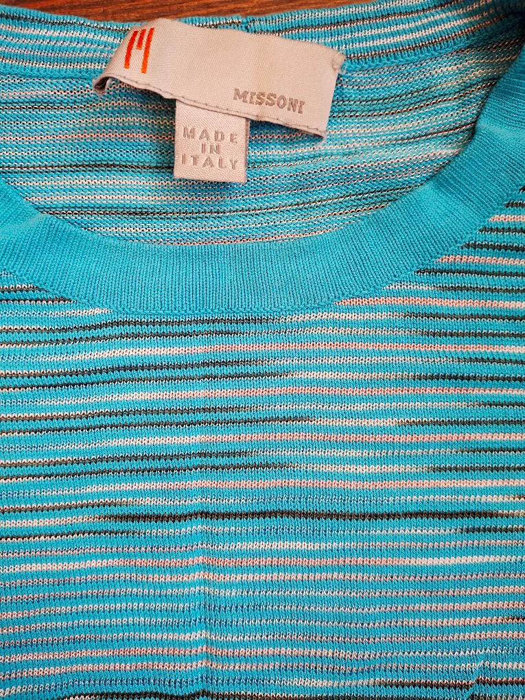 Missoni Striped Short Sleeve Top image indicator(2)