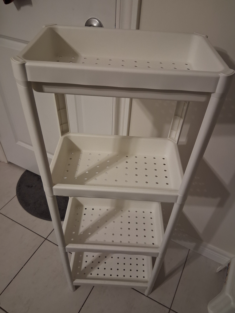 IKEA Vesken White Shelving Unit - photo 2