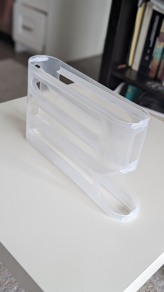 Clear Egg Storage Container and Dispenser for Fridge - photo 2