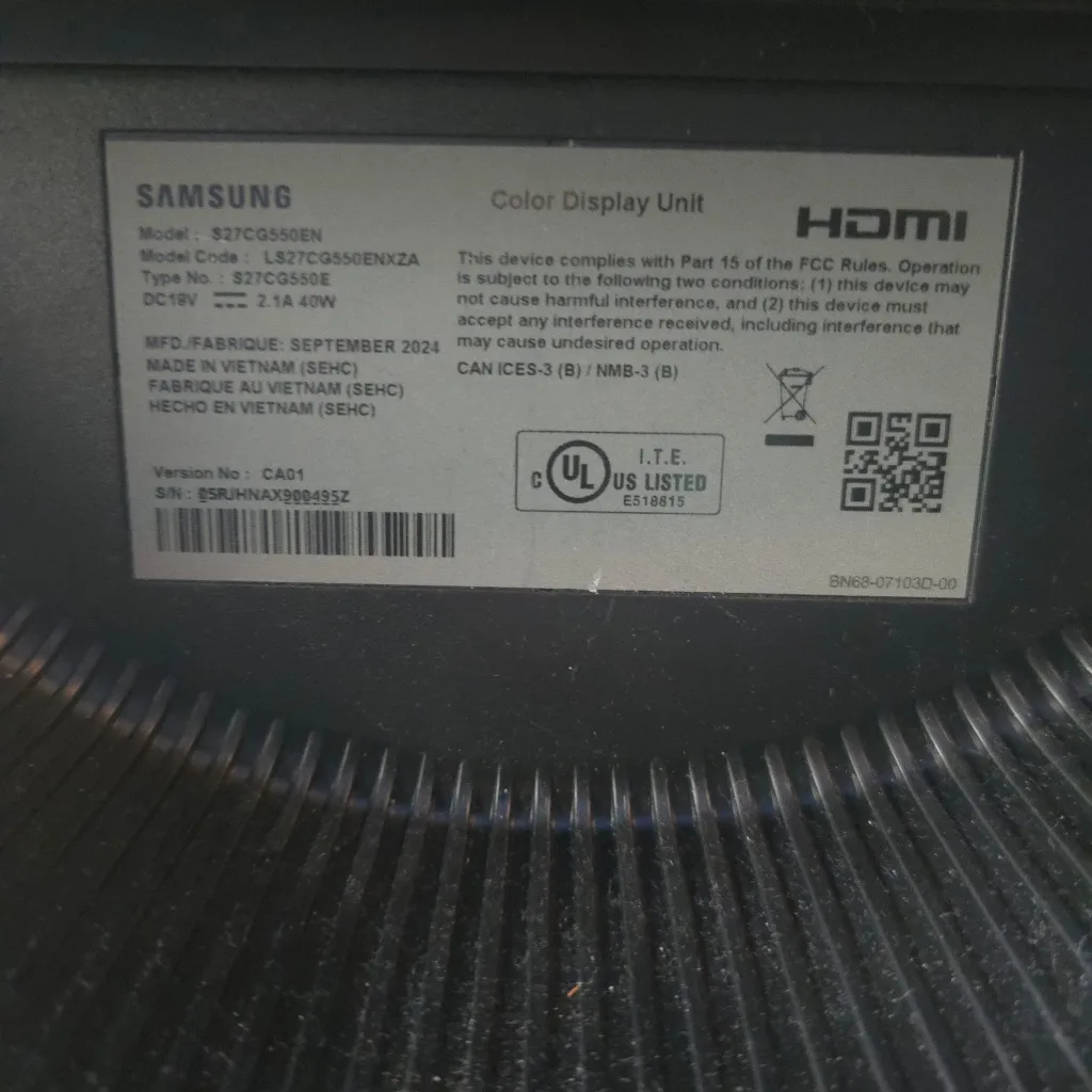 Samsung Odyssey G5, 27" Curved Monitor image indicator(3)