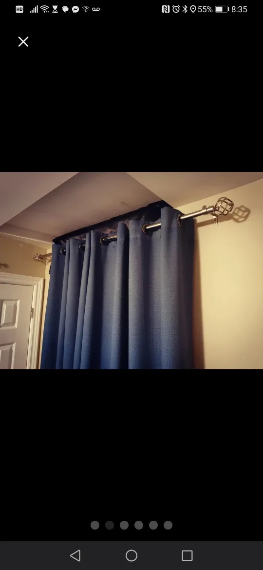 Elegant Curtain Rod 36-72" BNIB image indicator(2)