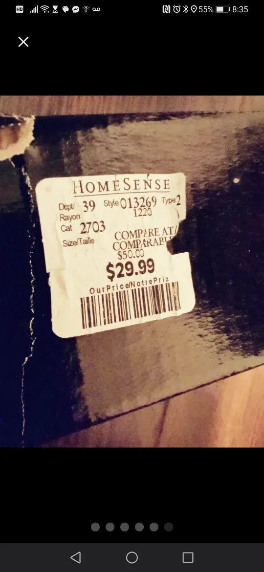 Elegant Curtain Rod 36-72" BNIB image indicator(5)