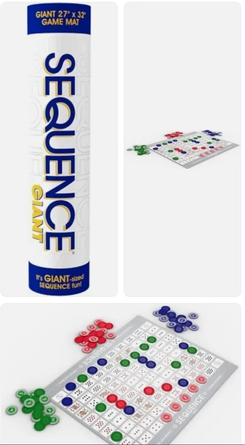 Giant Sequence Board Gamesal and other learning materials thumbnail