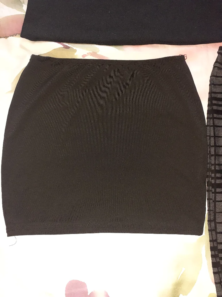 Black mini skirts image indicator(7)