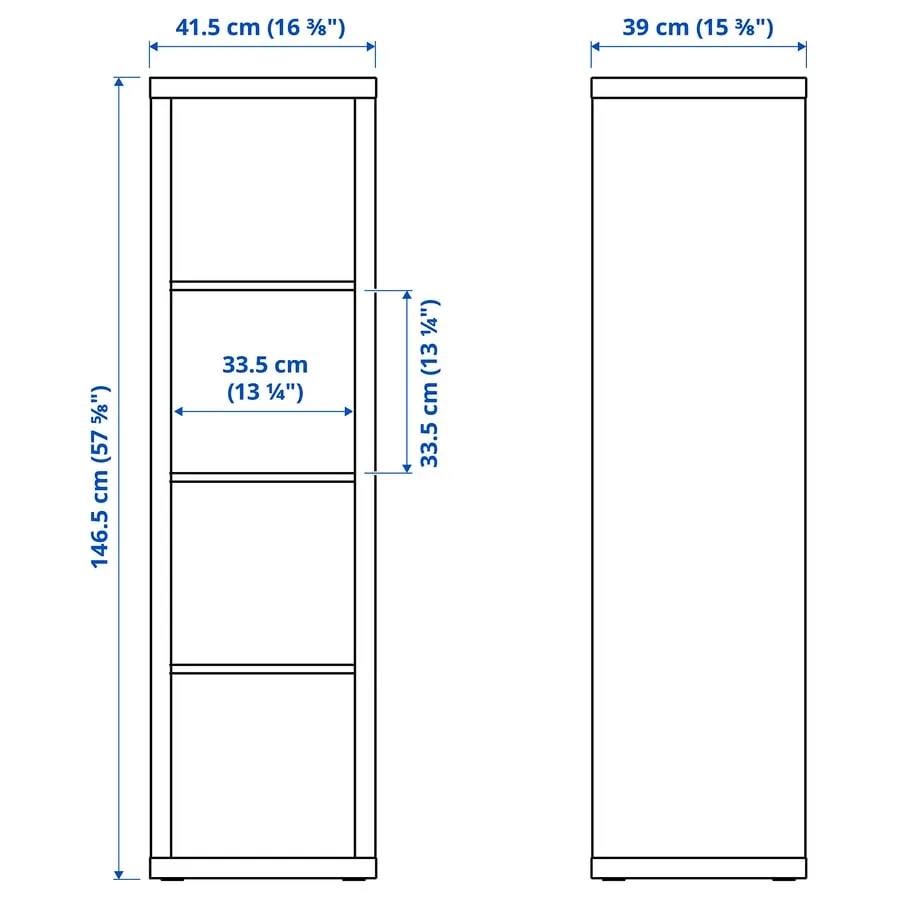 IKEA Kallax Shelf Unit - Birch Effect image indicator(3)