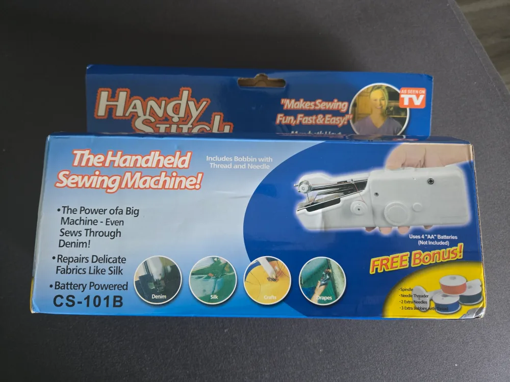 Handy Stitch Handheld Sewing Machine - New in Box thumbnail