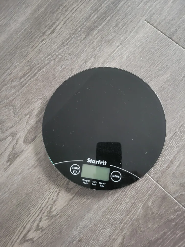 Starfrit Kitchen Scale - Black image indicator(3)