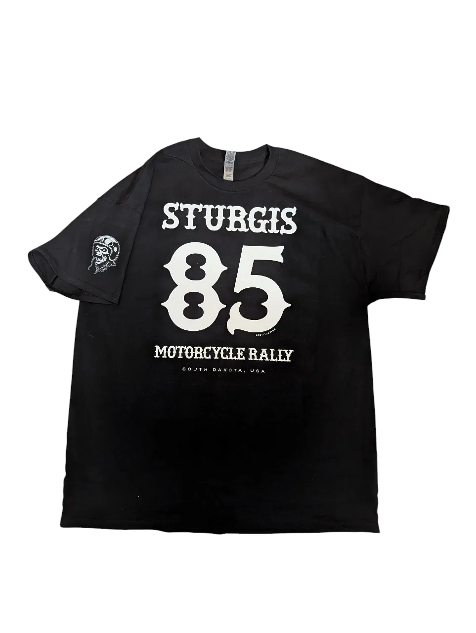 1 LEFT: unisex XL STURGIS MOTORCYCLE RALLY t-shirt 85th ann