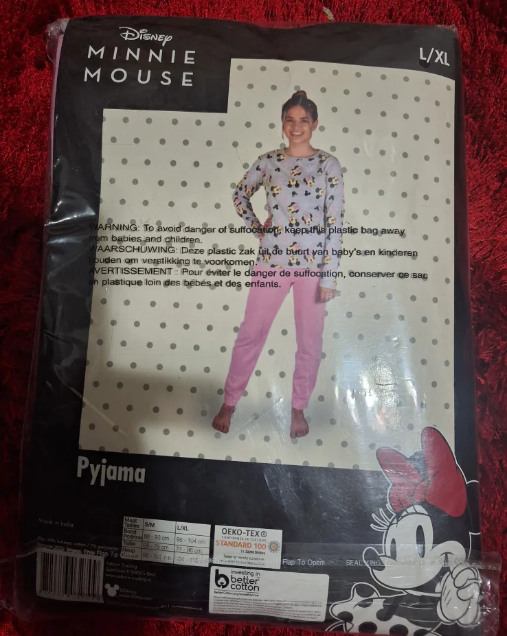 Disney Minnie Mouse Pyjama Set - L/XL - New thumbnail