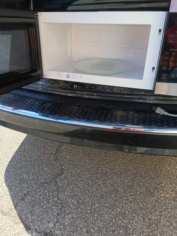 GE Stainless Steel Microwave Oven image indicator(2)