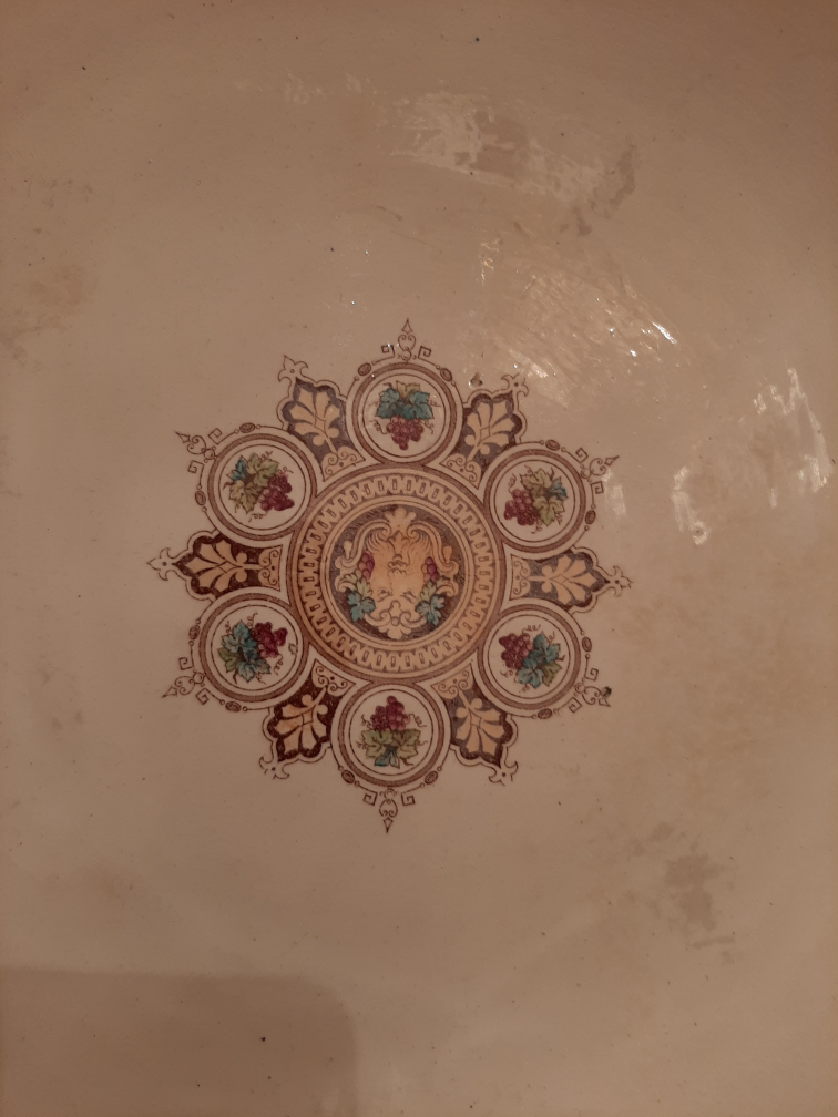 Furnival Gigantic Punch bowl. Circa 1890's - photo 3