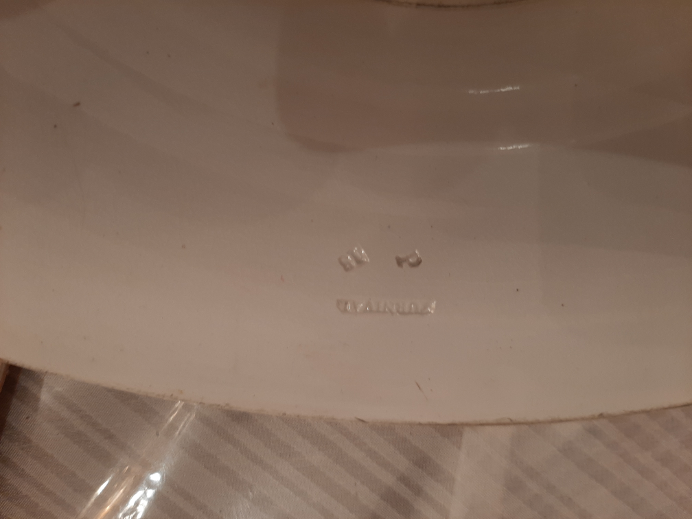 Furnival Gigantic Punch bowl. Circa 1890's - photo 5