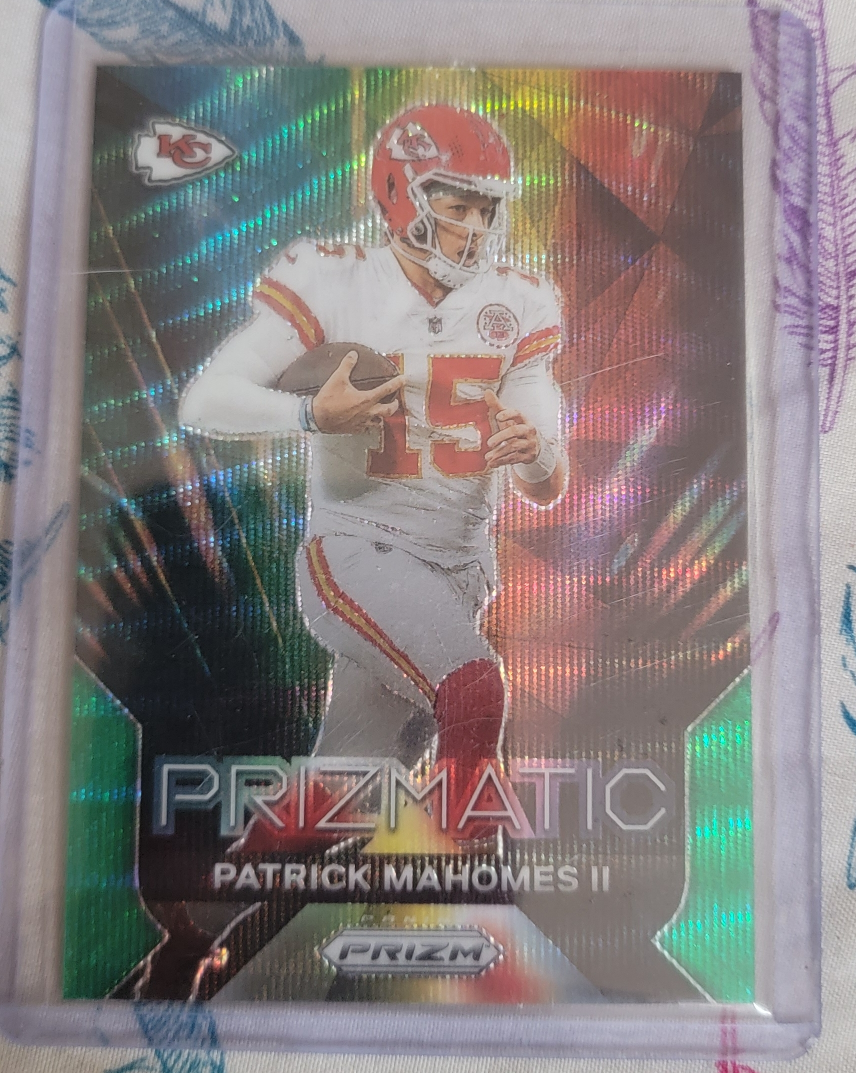 Patrick Mahomes II Prizmatic Trading Card