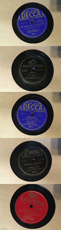 Vintage 78 RPM Record Albums Indexes 6 albums & 68 10"records - photo 5