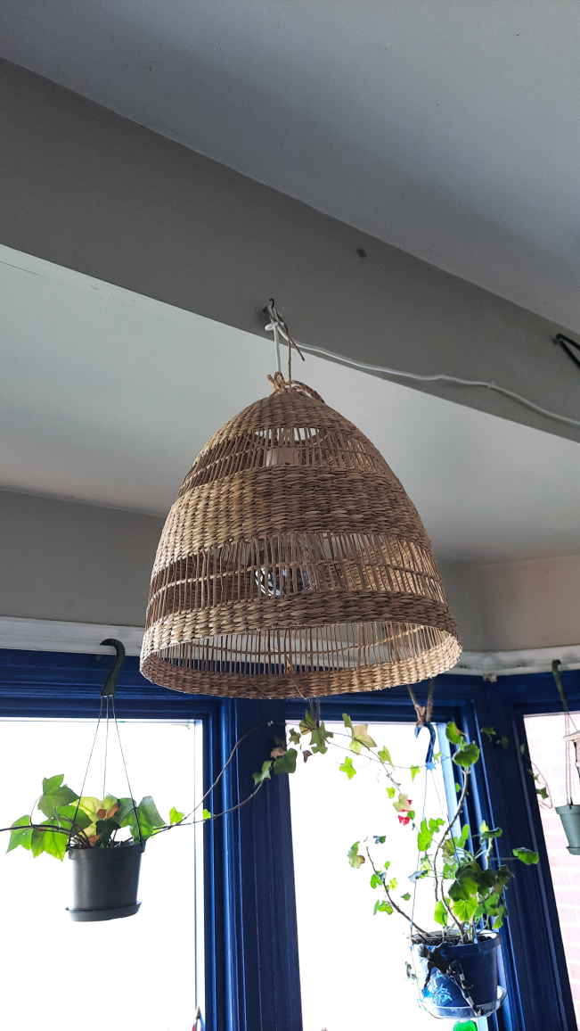 IKEA TORARED Lamp Shade + HAVSRIS Cord