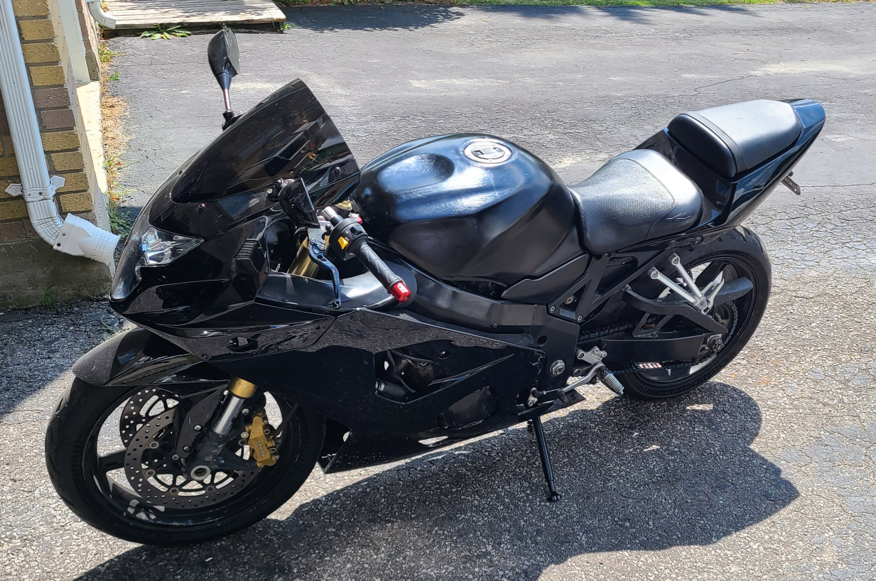 2005 Suzuki GSXR600  - Black