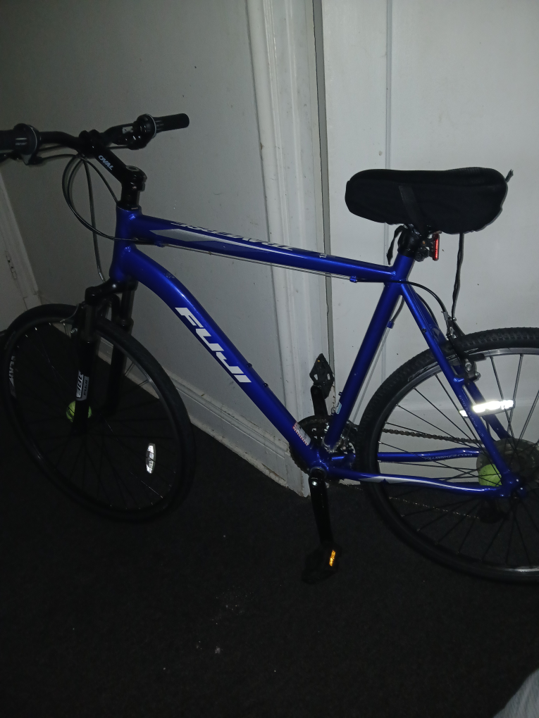 Fuji Traverse 1.7 ST Hybrid Bike, Blue - photo 2