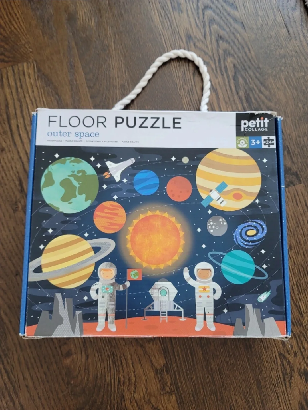 🧡 Petit Collage Outer Space Floor Puzzle 3+ thumbnail