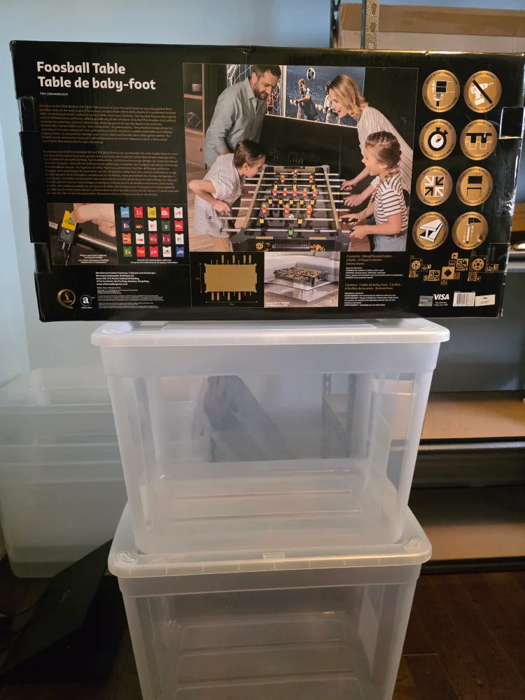 New, Sealed FIFA World Cup 2022 85 cm Foosball Table image indicator(2)