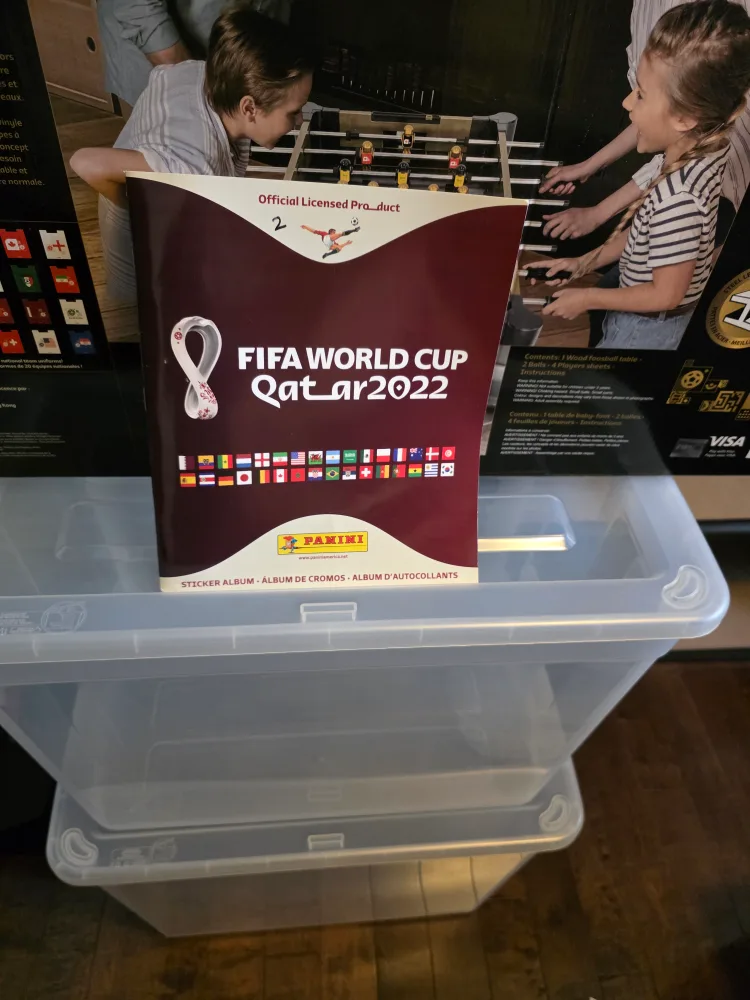 New, Sealed FIFA World Cup 2022 85 cm Foosball Table image indicator(3)