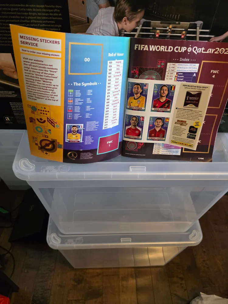 New, Sealed FIFA World Cup 2022 85 cm Foosball Table image indicator(4)
