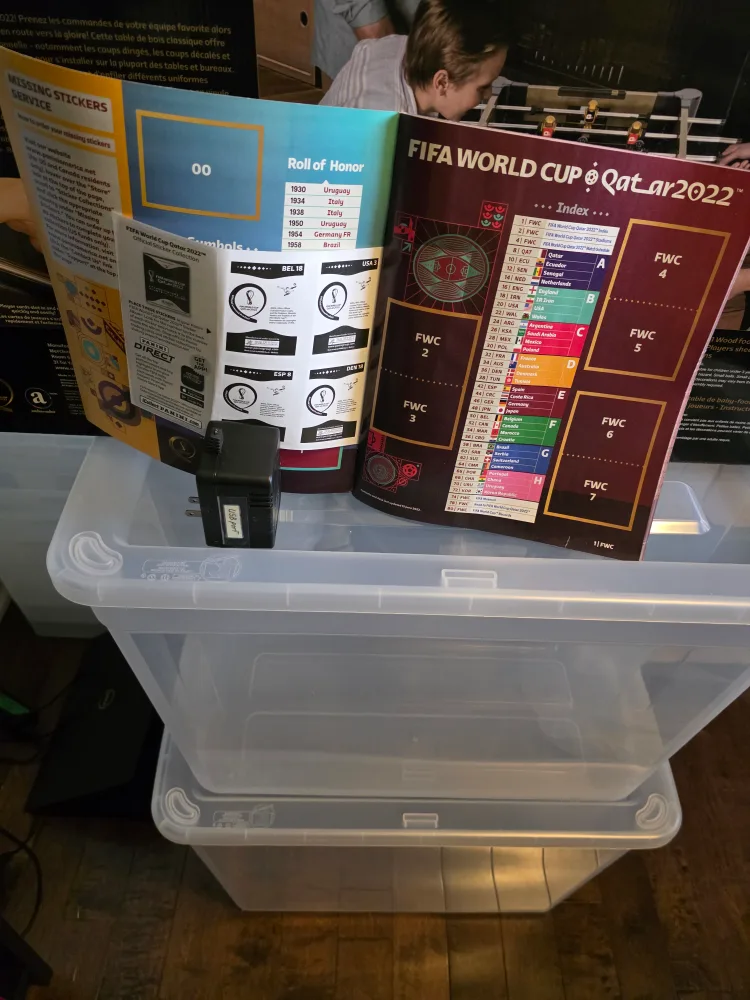 New, Sealed FIFA World Cup 2022 85 cm Foosball Table image indicator(5)