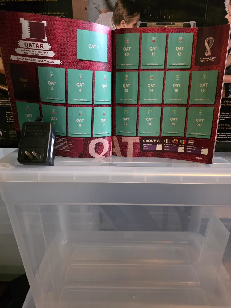 New, Sealed FIFA World Cup 2022 85 cm Foosball Table image indicator(8)