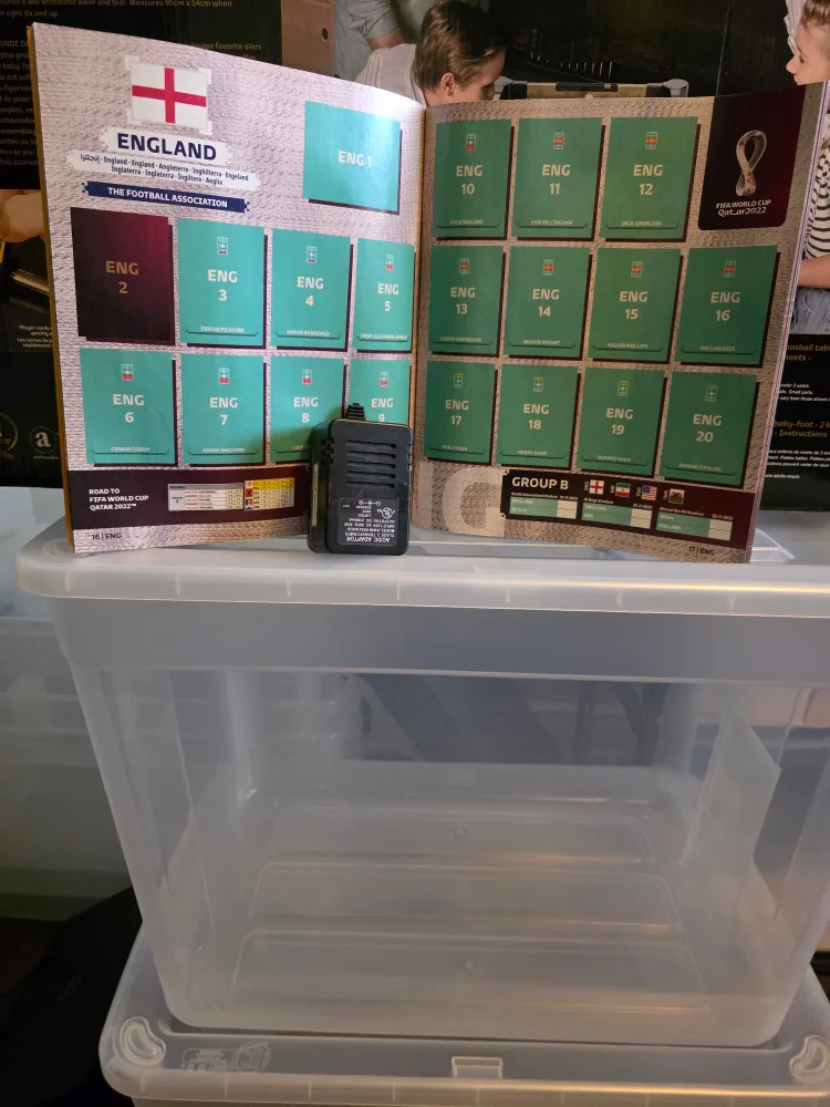 New, Sealed FIFA World Cup 2022 85 cm Foosball Table image indicator(9)