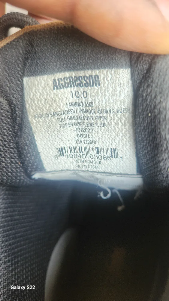 Aggressor Work Boots - Size 10 image indicator(2)