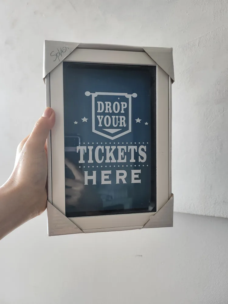 Splash Ticket Drop Box - New in Box! 🧡 thumbnail