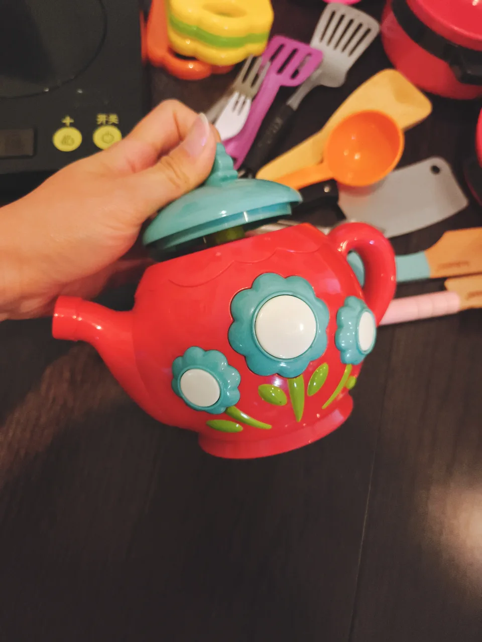 Kids Pretend Play Kitchen Set image indicator(3)