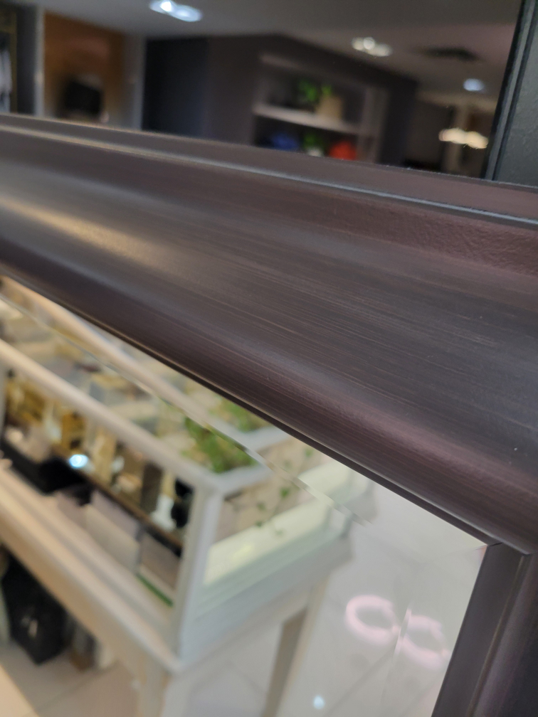 Full Length Mirror with Dark Brown Frame - photo 4