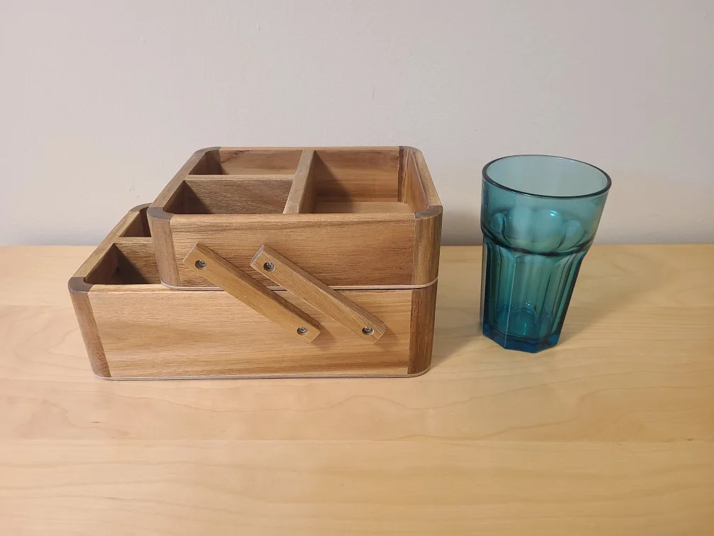 Wooden Sewing Box Organizer image indicator(6)