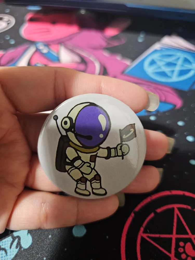 Assorted Pinback Buttons image indicator(10)