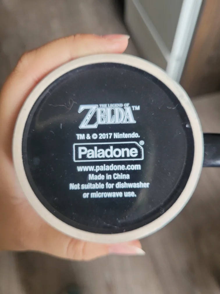 Legend of Zelda Link's Heat Change Mug image indicator(2)