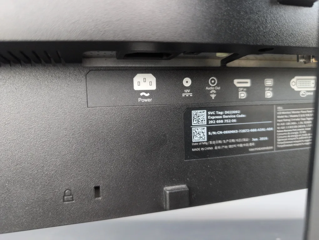 Dell U2413f LCD Monitor image indicator(2)