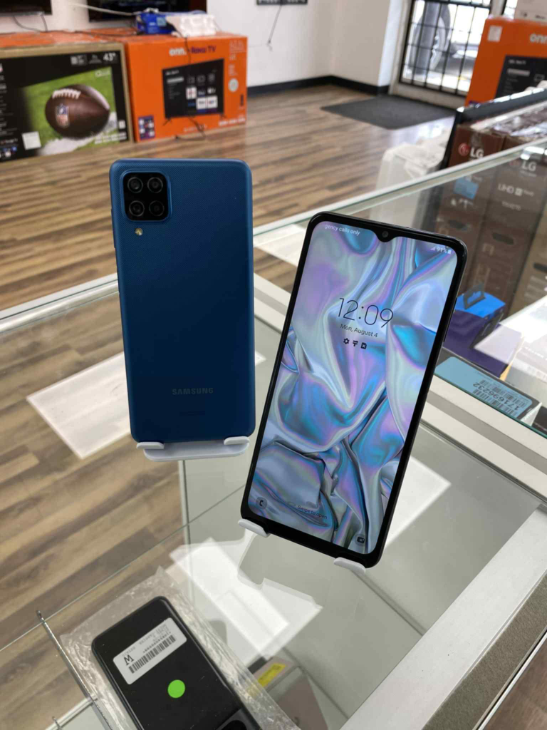 Samsung Galaxy A12 - Blue & Black