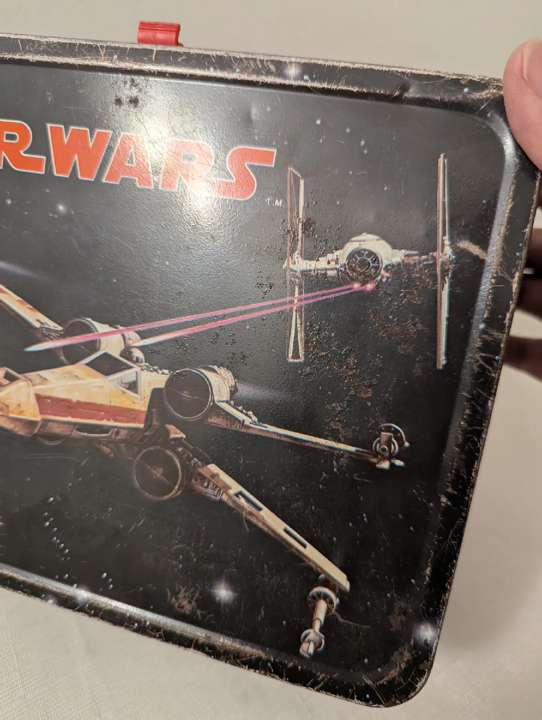 Vintage Star Wars 1977 Lunchbox - Thermos image indicator(9)