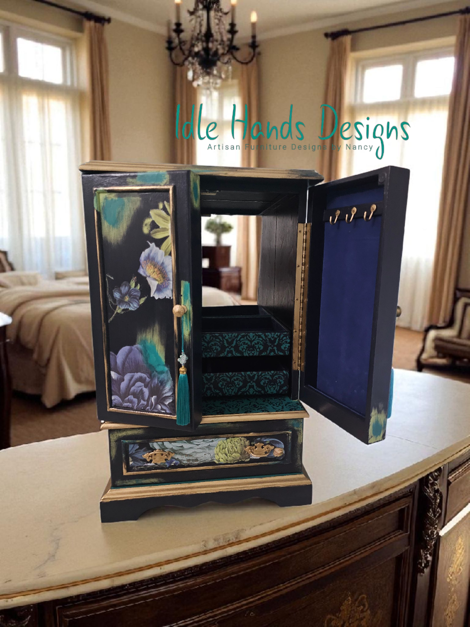 Jewelry Box - Midnight Garden - photo 4